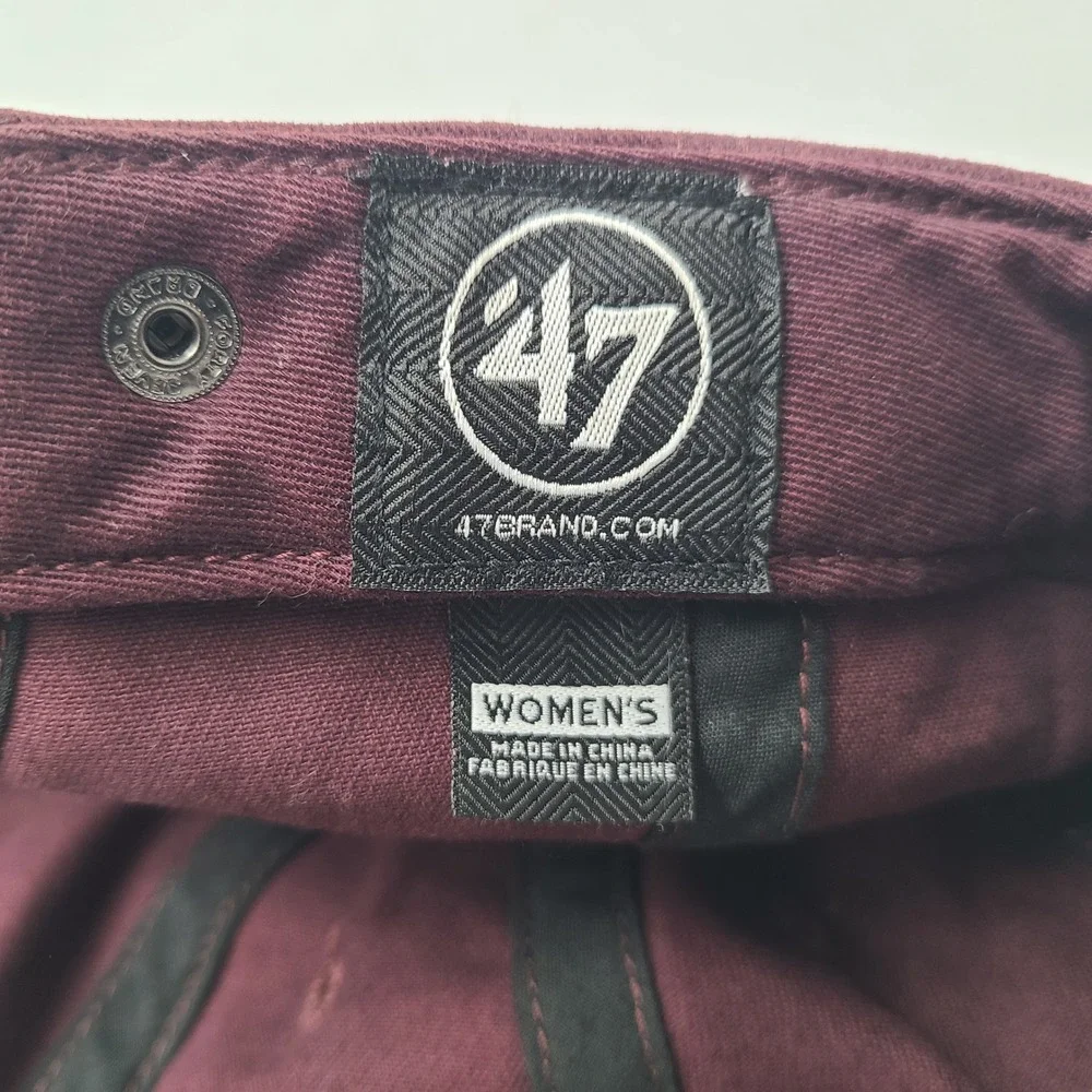 Women Texas A&M Aggies Hat‎ Strapback 47 Brand Clean Up Maroon NCAA University